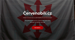 Desktop Screenshot of cervenobili.cz